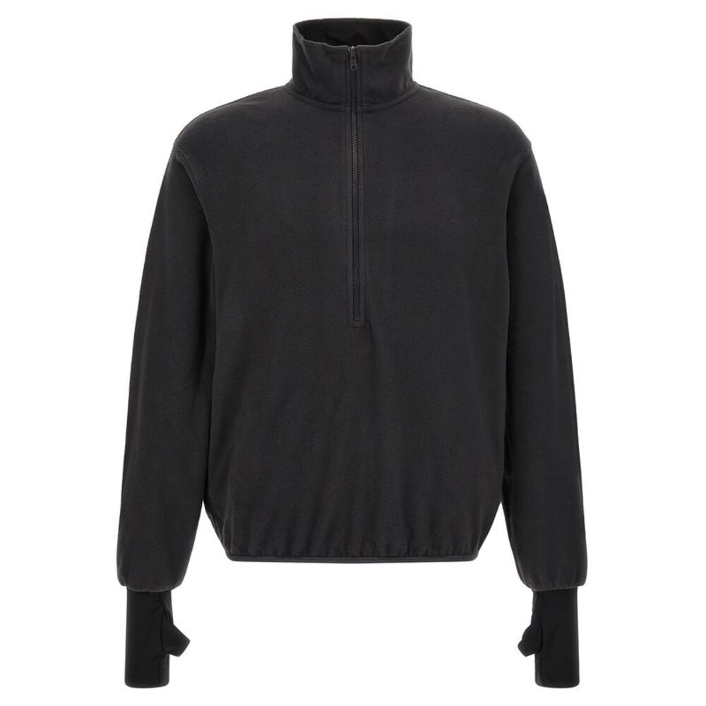 Entire Studios Black Polyester Men's Sweatshirt